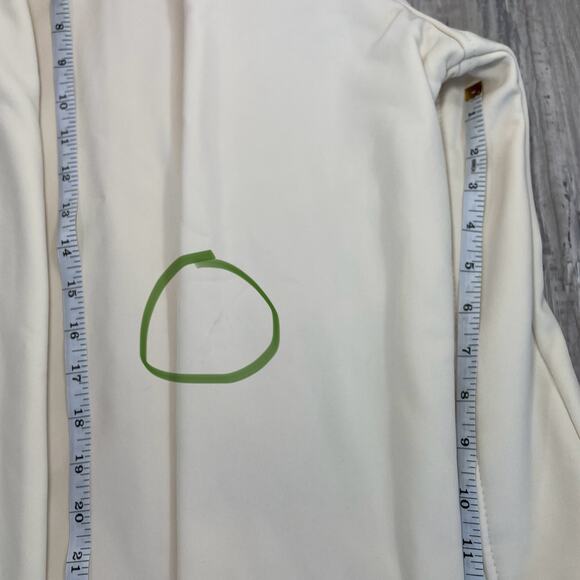 Aspen Fleece Zip Up Jacket Beige Softshell Ivory Beige Womens Large - Picture 12 of 14